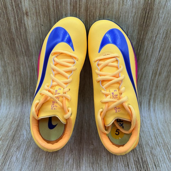 Nike Triple Jump Elite 3 Men\'s Size 5 Citron Pulse Jumping Spikes HV6425-800 NEW main image 9